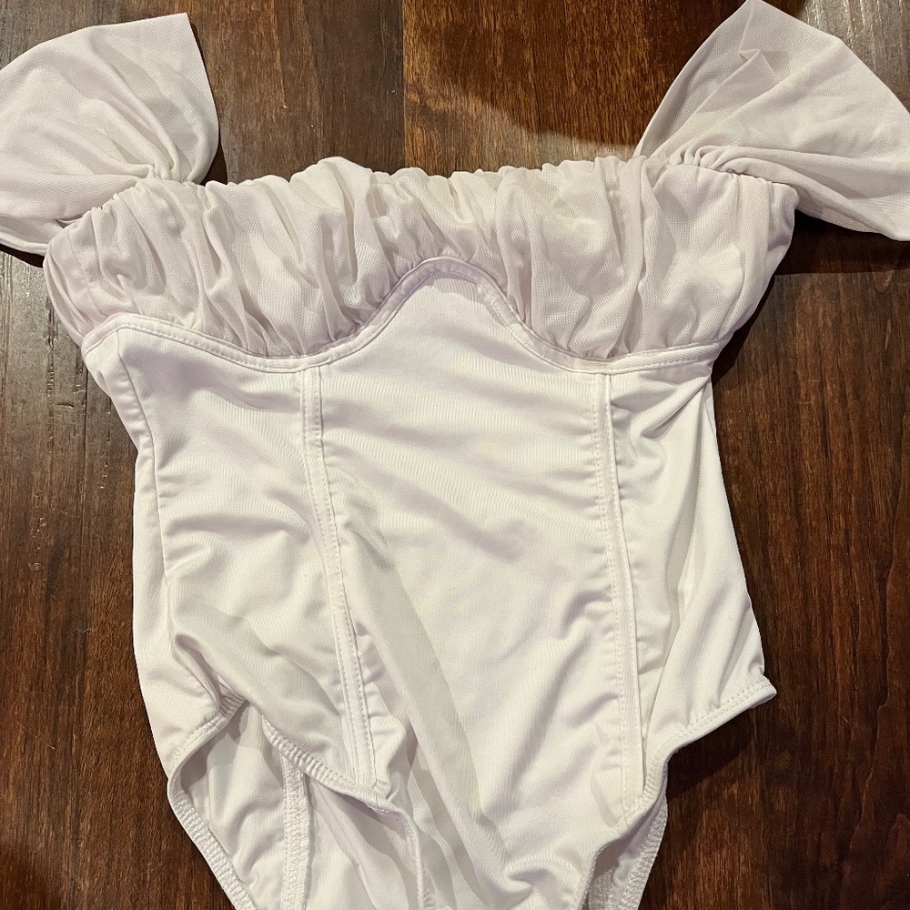 Princess polly off the shoulder bodysuit